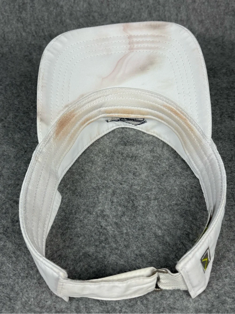 Lake Tahoe Golf Course White Golf Visor Adjustable